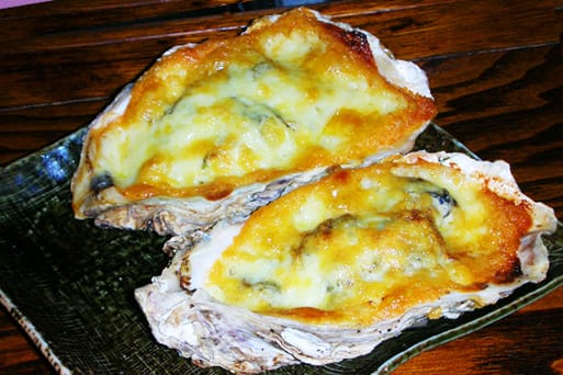 カキチーズ焼き 1,000円
